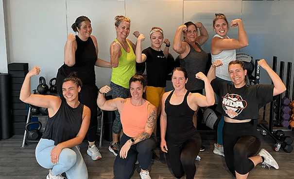 small group training class 2 at Denver Gym and Fitness